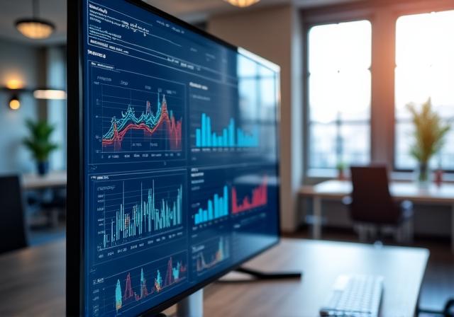 Datengetriebenes Digital Marketing Dashboard am Standort Wien