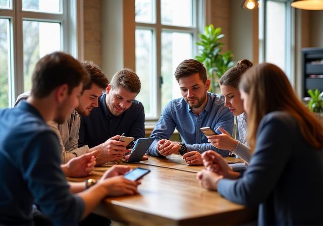 Social Media Marketing Interaktion